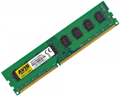 Оперативная память DDR3-1600 4Gb для AMD систем PC3-12800 AVIS AD3F1600AM3/4 4096MB (770008532)