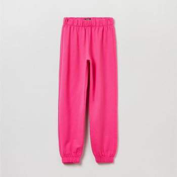 Spodnie dresowe młodzieżowe dziewczęce joggery OVS 1827069 152 cm Różowe (8056781665817)