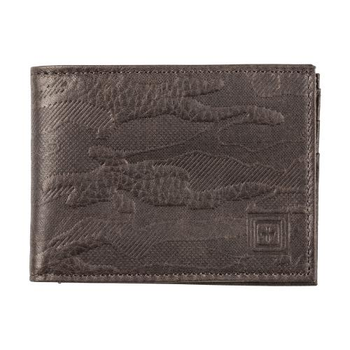 Гаманець 5.11 Tactical Wheeler Leather Bifold Wallet (Dark Brown) Єдиний