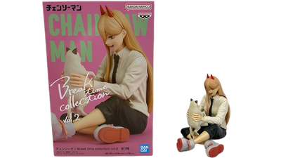 Фигурка Bandai Spirits Человек-бензопила Павер Chainsaw man Power and Nyako 10 см BS CM PAN
