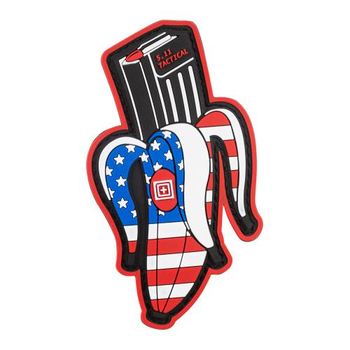 Нашивка 5.11 Tactical Banana Clip USA Patch (Multi) Единый