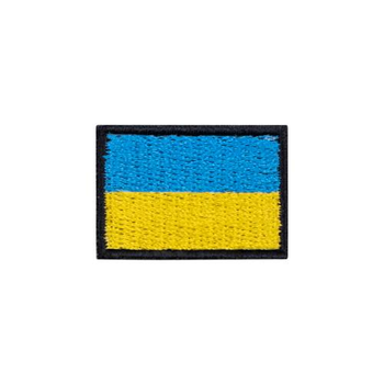 Нашивка P1G на липучке Флаг Украины (Multi) 2x3 cm