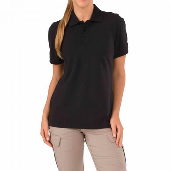 Футболка 5.11 Tactical поло жіноча 5.11 Women' Professional Short Sleeve Polo (Black) M