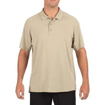 Футболка 5.11 Tactical поло Helios Short Sleeve Polo (Silver Tan) L