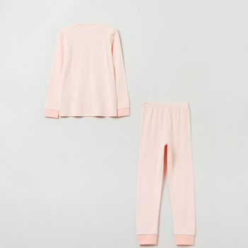 Piżama (longsleeve + spodnie) OVS 1843802 122 cm Pink (8056781808399)
