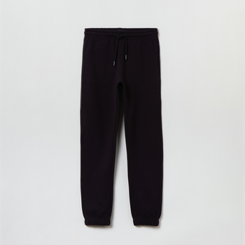 Spodnie dresowe młodzieżowe chłopięce joggery OVS 1891938 146 cm Czarne (8052147138513)