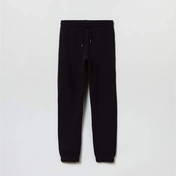 Spodnie dresowe młodzieżowe chłopięce joggery OVS 1891938 158 cm Czarne (8052147138537)