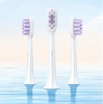 Насадки для зубной щётки Mijia Sonic Electric Toothbrush T301 T302 T501 Heads 3 Pack Standart BHR6327CN Blue