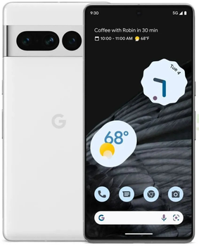 Smartfon Google Pixel 7 Pro 12/128 GB Snow (0810029937436)
