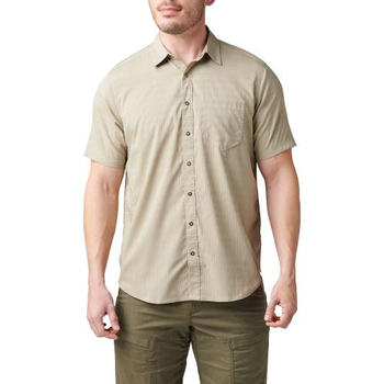 Рубашка 5.11 Tactical Aerial Short Sleeve Shirt (Khaki) L