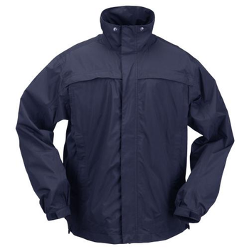 Куртка для штормової погоди 5.11 Tactical TacDry Rain Shell (Dark Navy) 2XL