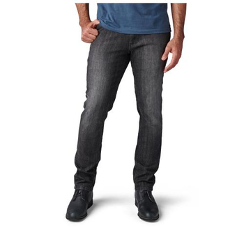 Штаны джинсовые 5.11 Tactical Defender-Flex Slim Jean (Stone Wash Charcoal) 38-34