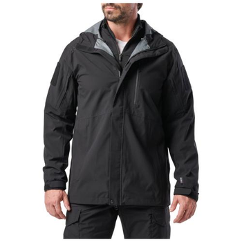 Куртка 5.11 Tactical штормова Force Rain Shell Jacket (Black) S