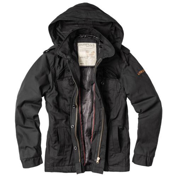 Куртка Surplus Raw Vintage демисезонная SURPLUS AIRBORNE JACKET (Black) M