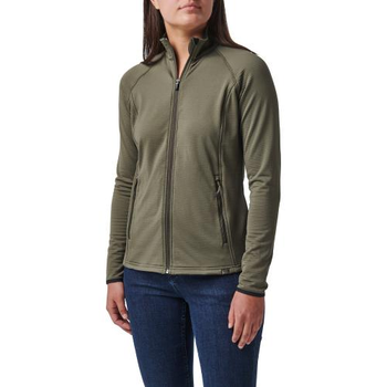 Куртка 5.11 Tactical женская флисовая Women' Stratos Full Zip (Ranger Green) XS