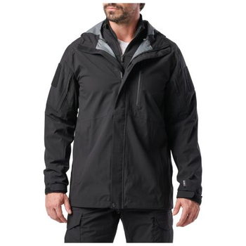 Куртка 5.11 Tactical штормовая Force Rain Shell Jacket (Black) L