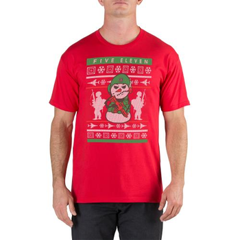 Футболка 5.11 Tactical с рисунком Holiday Ugly T-Shirt (Range Red) XL