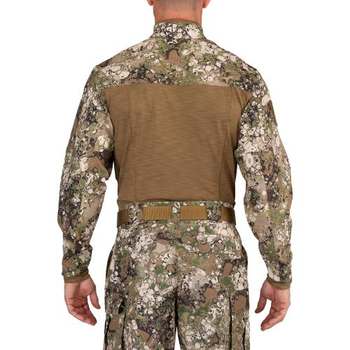 Сорочка 5.11 Tactical під бронежилет GEO7 Rapid Half Zip Shirt (Terrain) XL