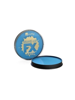 Краска для лица и тела на водной основе Smiffys FX Make Up Aqua Face & Body Paint Pale Blue Голубой