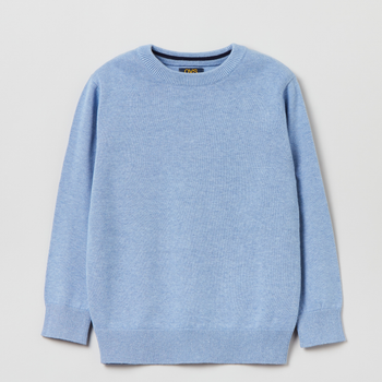Sweter chłopięcy elegancki OVS 1828945 110 cm Błękitny (8056781690338)