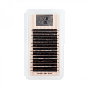 Ресницы Lash Secret L 0.07 16 рядов 6-13 мм черные (2100994273287)