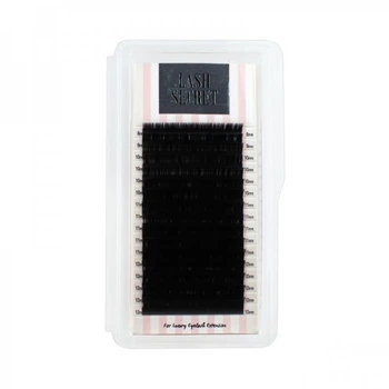 Ресницы Lash Secret С+ 0.07 16 рядов 8-12 мм черные (2100994273270)