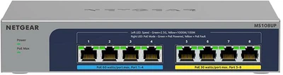 Комутатор Netgear MS108UP (MS108UP-100EUS)