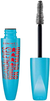 Tusz do rzęs Rimmel London Scandaleyes Volume on Demand Wodoodporny 001 Czarny 12 ml (3614229221572)