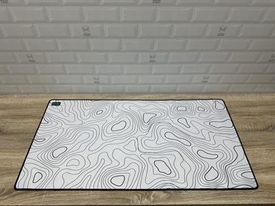 Игровая поверхность WorkPlaceShop Art Big White Waves 500х1000 мм