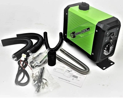 Компактный дизельный автомобильный отопитель Greelite PRO MAX 5кВт 12v (переносной автономный обогреватель)