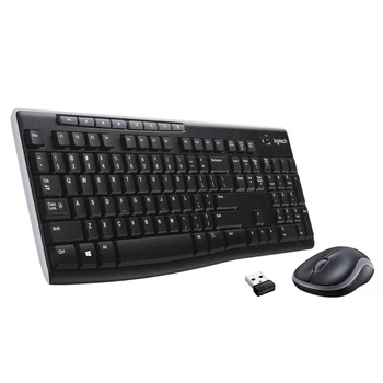 Комлект Бездротове Logitech MK270 Wireless UA Black (920-004508)