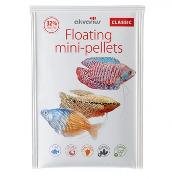 Корм Акваріус Classic Menu, Floating Mini-Pellets, 10г