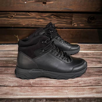 Тактические зимние ботинки черные s06 45 (30см)
