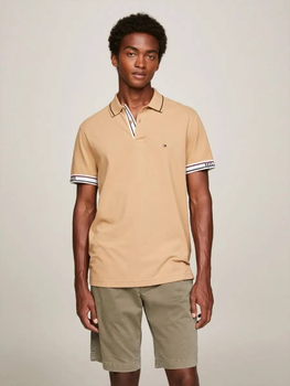 Koszulka polo męska Tommy Hilfiger Regular Fit MW0MW31567 2XL Khaki (8720644192085)