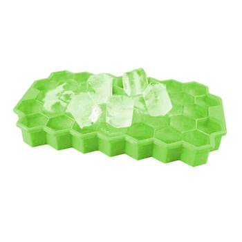Силіконова форма для льоду CUMENSS Стільники Green
