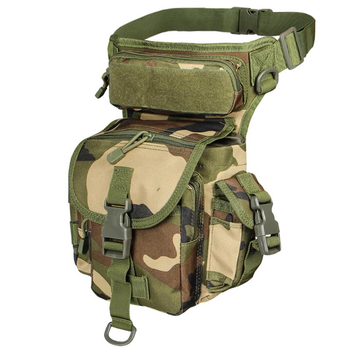 Сумка на бедро AOKALI Outdoor A90 Camouflage Green