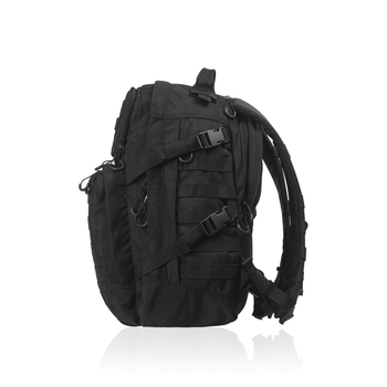 Тактичний рюкзак RANGER на 40л. Чорний. CORDURA 1000