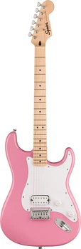 Електрогітара SQUIER by FENDER SONIC STRATOCASTER HT H MN FLASH PINK (234214)