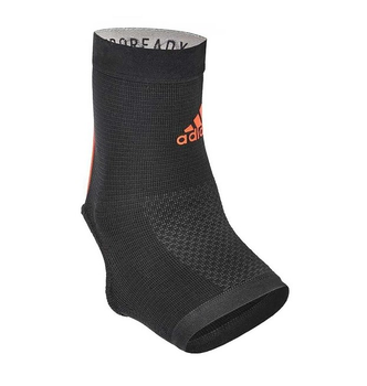 Фиксатор лодыжки Adidas Performance Ankle Support черный, красный Уни S ADSU-13311RD