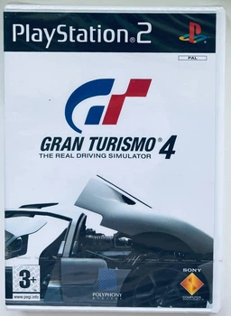Gran Turismo 4, английская версия - диск для PlayStation 2
