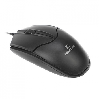 Мышка REAL-EL RM-410 Silent Black (153056)