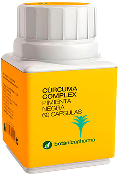 Дієтична добавка Botanica Pharma Turmeric Complex 60 таблеток (8435045202683)