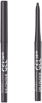 Eyeliner Miss Sporty Studio Lash Designer Gel Long Lasting Gel Eye Liner 002 Grey 1,6 ml (3614222586357)