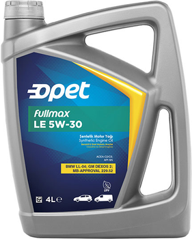 Моторна олива Opet Fullmax LE 5W-30 PLS 4 л (601215063)