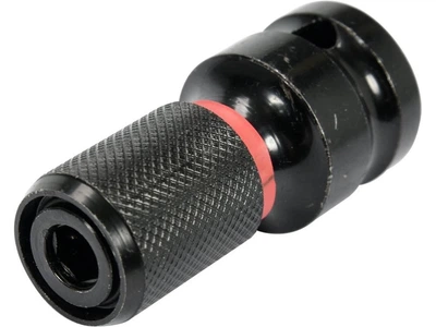 Переходник ударный YATO отверточных насадок бит 1/2"-HEX-1/4" YT-04691
