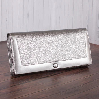 Кошелек C-3820A-silver Серебристый