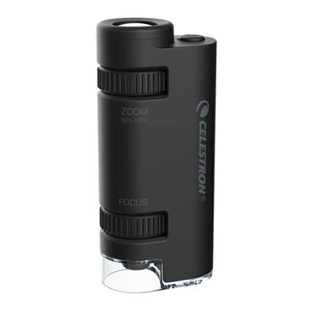 Карманный микроскоп Celestron 60-120x (SCXJ-001) Black