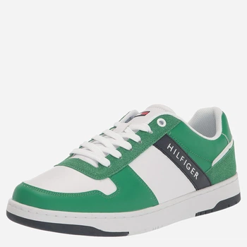 Мужские кеды низкие Tommy Hilfiger 27624886 45 Зеленые (1159788969)