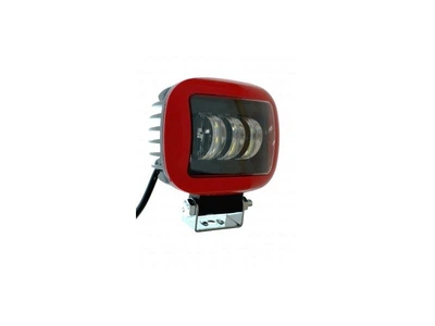 Світлодіодна фара AllLight 30W(A) 3chip spot 9-30V КВАДРАТНА (RED)