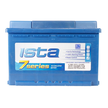 Автомобільний акумулятор ISTA 7 Series 6CT 80Ah R+